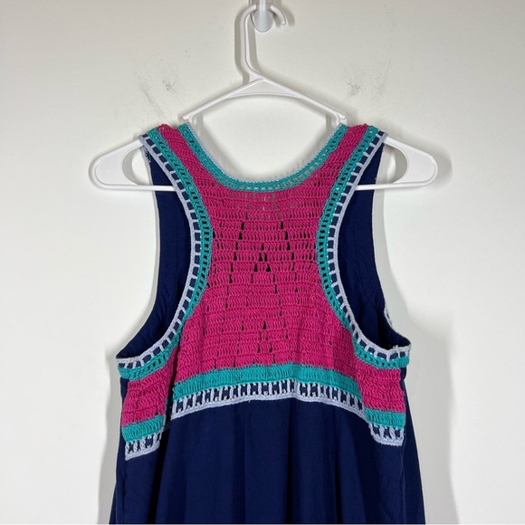 Anthropologie Akemi + Kin Crochet Trim Swing Dress Size Medium - Picture 6 of 12